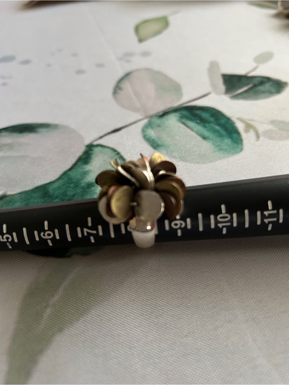 Silpada, Silver, Brass, Copper Cha-Cha Ring - R1978 - Size 8 - Picture 5 of 7